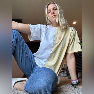 Handmade yin yang t shirt